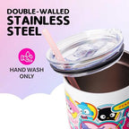 Silver Buffalo Sanrio Hello Kitty and Friends Stainless Steel Tumbler, 40oz - Image 3
