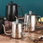 Gooseneck Kettle, 600ML Stainless Steel Coffee Over - Image 4
