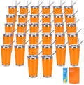 IEOVIEE 32 Pack 20oz Stainless Steel Insulated Bulk Tumblers with Lid&Straw by IEVOIEE