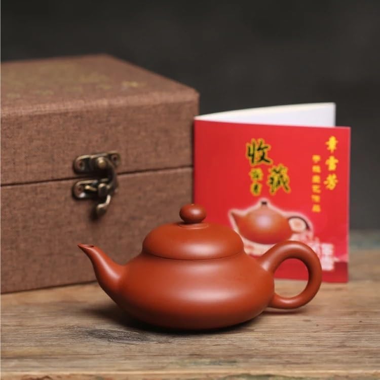 Tea Pots For Loose Tea Chinese Creative Purple Sand Coffee Pot Loose Tea Teapot Multifunctional Ceramic Teapot Retro Tea Teapot Chinese Tea Ceremony Supplies Tea Infuser Pot - Image 6