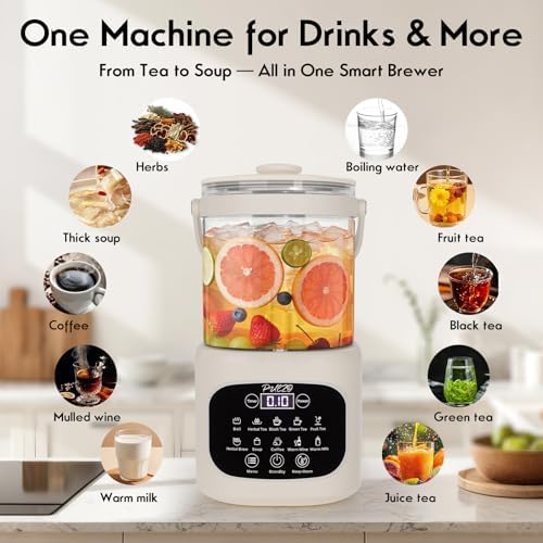 PULZO 3L Electric Kettle with Tap & Tea Infuser, Multi-functional Glass Beverage Dispenser, 6/24H Keep Warm, Temperature Control, Power Adjustment, Portable Beverage Machine for Indoor Outdoor - Image 7