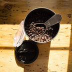Airscape Stainless Steel Coffee Canister & Scoop Bundle | Dry Goods Storage - Image 6