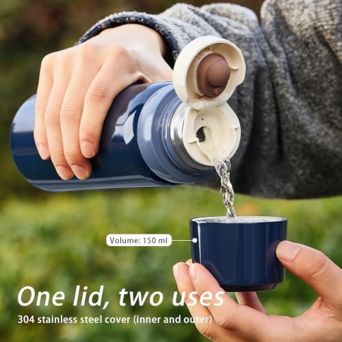 TAFUCO 27oz Insulated Water Bottle, 316L Stainless Steel, Tea Infuser - Image 5