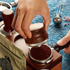 58mm Bottomless Espresso Portafilter, Zinc Alloy Single Layer - Image 2