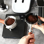 58 51mm Coffee Catcher Ring Dosing Funnel for Espresso Powder(Sliver Ring 58MM) - Image 3