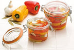 ADERIA H7562 Le Parfait Sealed Storage Containers, 6.8 fl oz (200 ml), Set of 6, Made in France, Glass Canisters, Airtight Containers, Condiments, Bottles, Airtight Coffee Beans - Image 2