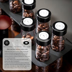 Single Dose Airtight Coffee Bean Storage Container with Tamping Station - Image 4
