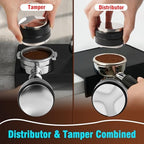 Espresso Accessories Kit 51mm, Coffee Distributor & Tamper Leveler,Dosing Funnel set and WDT Tool for Delonghi,Brebille and Casabrews 51mm Machine and Portafilters. - Image 3