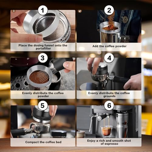 58mm Espresso Accessory Kit – Spring‑Loaded Calibrated Tamper - Image 6