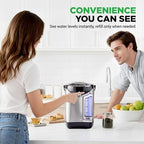 NutriChef Hot Water Dispenser, 4L Water Boiler and Warmer - Image 4