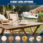 KIVRA Travel Kettle-316 Stainless Steel 450mL Portable Kettle - Image 5