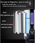 INTBUYING Stainless Steel Large Capacity Commercial Office Kitchen Hot Water Dispense Boiler Instant Boiling Machine Heater Electric Kettle Temperature Control for Coffee Tea with Faucet Tap-19.6L - Image 3