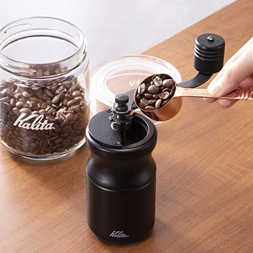 Kalita KH-10 BK Coffee Mill, Hand Grinder, Black #42168 - Image 2