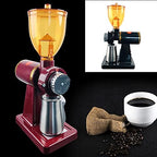 Coffee Bean Grinder 180W, Electric Automatic Burr Mill High Capacity Commercial Coffee Grinder, 250G Capacity Coffee Bean Grinding Tool with 8-Adjustable Speed (Black) - Image 3