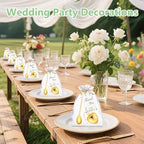 30 Sets Bridal Shower Tea Party Favor for Guests Leaf Tea Spoon Heart Tea Infuser for Loose Leaf Tea Steeper with Thank You Card Organza Bags for Wedding Gift Souvenirs Decoration (30, Gold) - Image 6