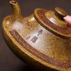 Tea Kettle Retro High Temperature Mud Firewood Burning Cloud Stove Teapot Chinese Tea Room Tea Maker Ceramic Tea Infuser - Image 3