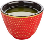 Restaurantware 2 oz Red Cast Iron Tea Cup, 2 Pack by Restaurantware