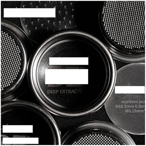 58.5mm Espresso Filter Baskets 15-20g Coffee Basket With Puck Screen Fit 58mm Portafilters Machine Accessories(18g and Puck Screen) - Image 2