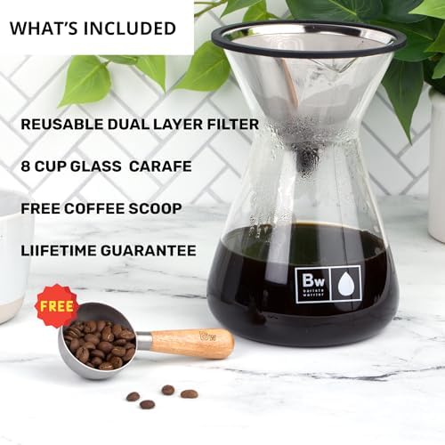 Barista Warrior Pour Over Coffee Maker Set & Pour Over Kettle - Image 3