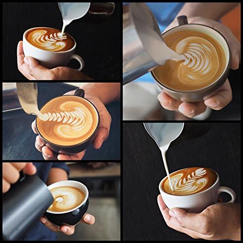 Tiger Chef Milk Frother, Espresso 18/8 Stainless Steel Frothing Pitcher, 12-Ounce, NSF Certified - Image 2