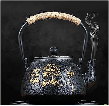 Cast Iron Teapot Set Japanese Style Tetsubin Tea Kettle,Stove - Image 2