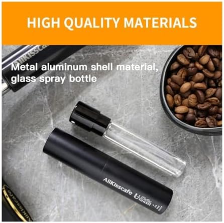 Coffee Bean Spray Bottle Atomizing Spray Bottle And Beans Dosing Cup Trays Set Portable Humidifier Powder Barista Accessories(Blue) - Image 6