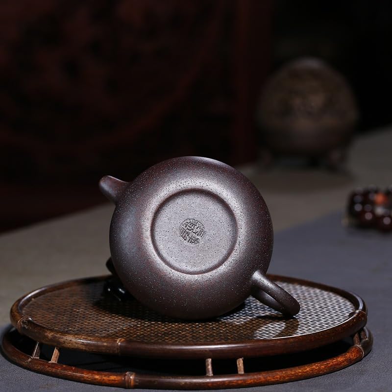 Tea Pots For Loose Tea Chinese Retro Style Handmade Purple Clay Pot Creative Pot-shaped Kung Fu Tea Set Tea Set Tea Infuser Pot - Image 6