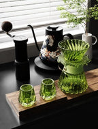 Cocinare Barista Pour Over Coffee Set, Dripper, Server & 2 Tasting Cups - Image 2