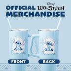 Silver Buffalo Disney Lilo and Stitch, Stainless Steel Tumbler, 40oz - Image 6