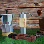 Xmas Espresso Accessories Wooden Tamper Station Base for 58mm 51mm - Image 7