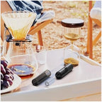 Handheld Electric Milk Frother, Stainless Steel Whisk - Image 3