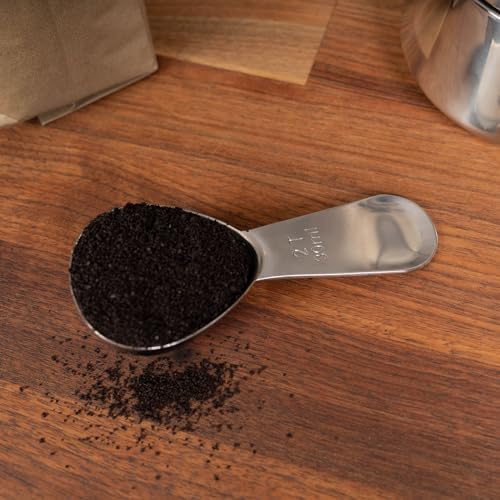 The London Sip Stainless Steel Stovetop Espresso Maker Moka Pot and Coffee Spoon Set - Image 5
