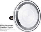 Tea Kettle Stovetop Household Kettle,Whistling Kettle For Induction Hob,Stainless Steel 2L Camping Household Kettle Stove Whistling Water Gas Teapot Cooking Tools Kitchen Stove Top Whistling Tea Kett - Image 3