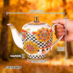 KAMMAK Tea Set for Adults, Tea Pot and Cup Set - Image 3