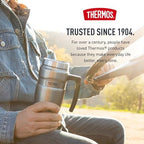 THERMOS Stainless King Travel Mug with Handle, 16oz, Matte Teal - Image 7