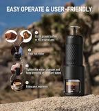 STARESSO Classic Manual Espresso Maker, 2 IN 1 Travel Coffee Machine - Image 6