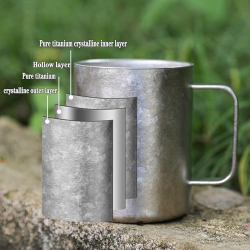 Pure Titanium Mug with Leak-Proof Lid 13.5 oz RT103T - Image 4