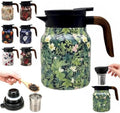 Vintage Teapot with Infuser, 35 oz Insulated Tea Pot for Loose Leaf Tea by Unknown