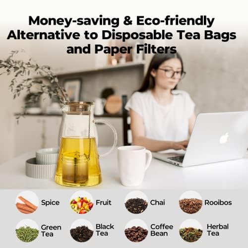 Only Available for The Next 72 Hours Bundle for 2 Pack Large Tea Infusers and 2 Pack Extra Large Tea Infusers - Image 4