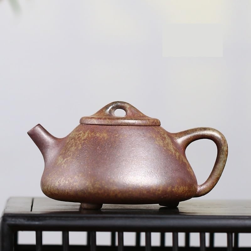 Tea Pots For Loose Tea Hand-carved Purple Clay Pot Office Teapot Conference Room Teapot Home Kung Fu Tea Set Tea Infuser Pot - Image 7