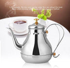 Fdit Tea Kettle, Stainless Steel, 1.2L, Gooseneck Spout, with Tea Filter, Silver, for Coffee and Tea - Image 6