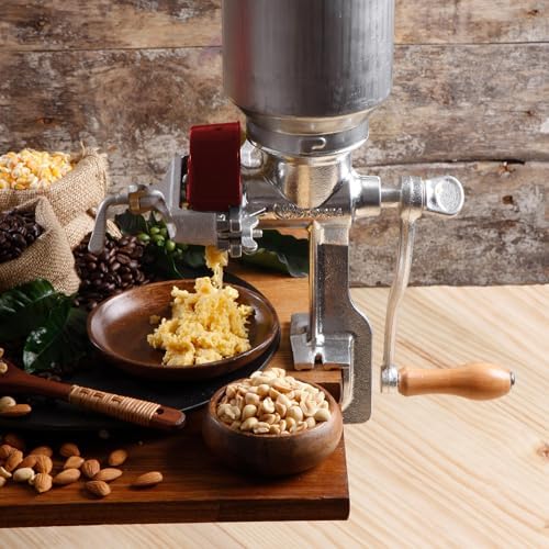 Victoria Manual Cast Iron Grain Mill 2400g with High Hopper - Image 2
