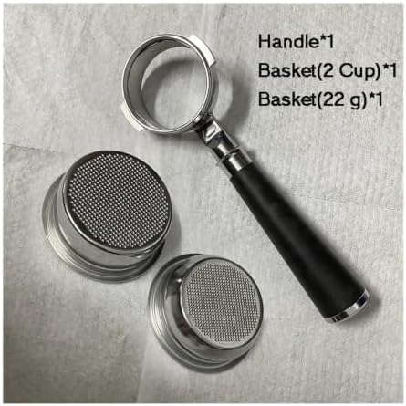 58mm Bottomless Portafilter With 1 2 4 Cup Basket(F Rosewood) - Image 4