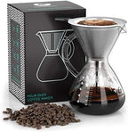 Coffee Gator 9 Cup Moka Pot Pour Over Coffee Maker 27oz - Image 6