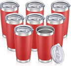 20 oz Tumbler with Lid Stainless Steel Insulated Tumblers Bulk Cups Mug by Orebigo