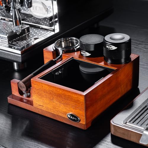IKAPE 58mm Espresso Tamper, Premium Barista Coffee Calibrated Tamper with Spring Loaded, 100% Stainless Steel Tamper Compatible with All 58MM Bottomless Portafilter (Black) - Image 3