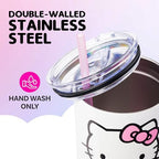 Silver Buffalo Sanrio Hello Kitty Skeleton, Stainless Steel Tumbler, 40oz - Image 4
