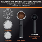 KRUPS 15-Bar Espresso Machine with Milk Frother and Cup Warmer - Image 3