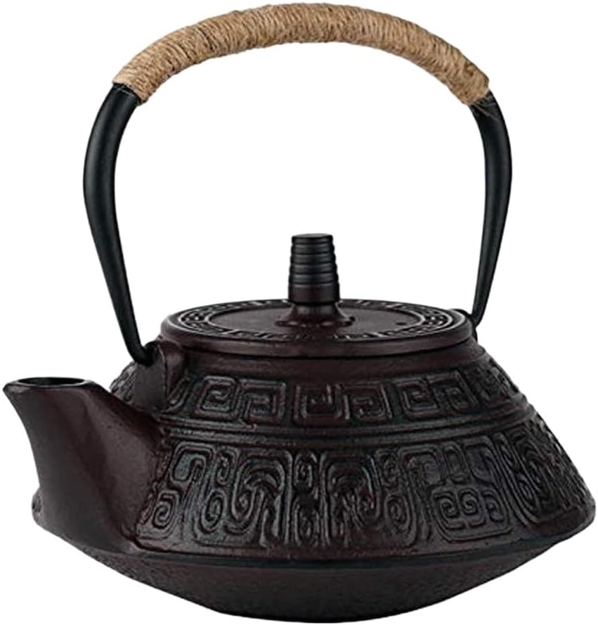 Best Japanese Cast Iron Teapot with Stainless Steel Tea Infuser Kettle Stovetop Safe - Image 4