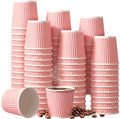 Yaomiao 200 Pcs 4 oz Disposable Espresso Coffee Cups, Pink by Yaomiao